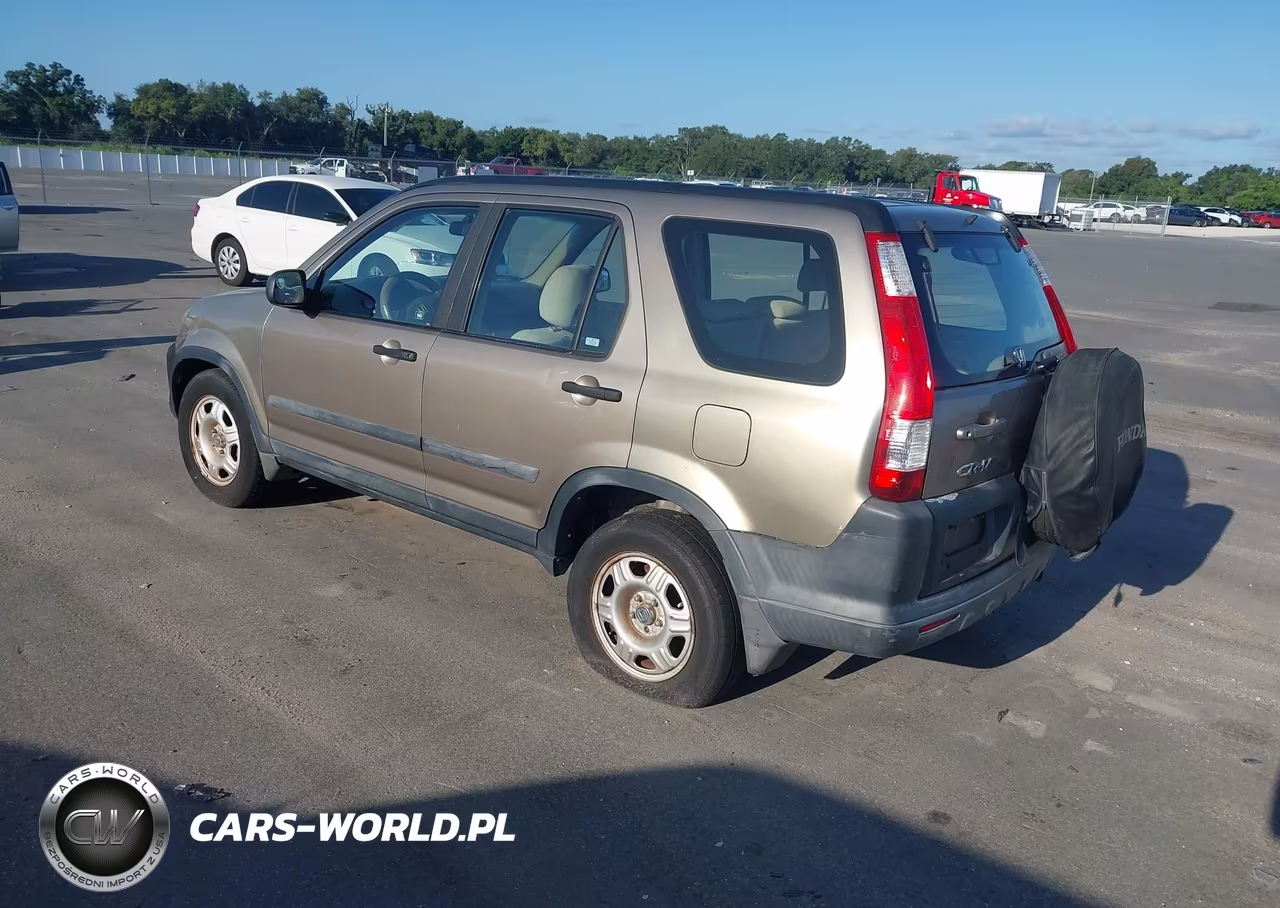 2006 Honda Cr-V Lx VIN:SHSRD68526U401521 - 3