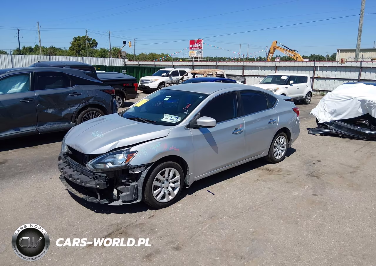 2017 Nissan Sentra Sv VIN:3N1AB7AP5HY298956 - 2