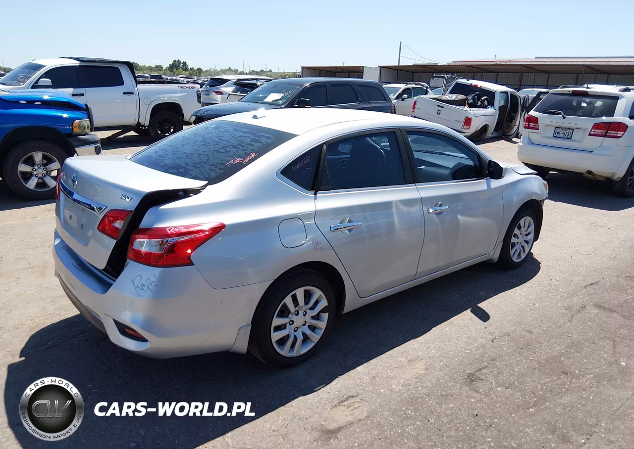 2017 Nissan Sentra Sv VIN:3N1AB7AP5HY298956 - 4