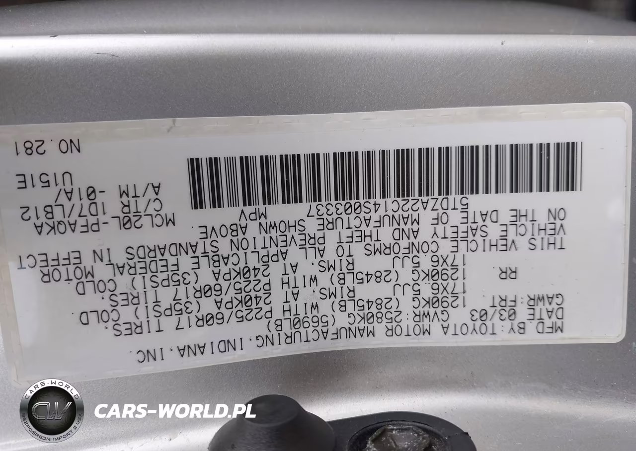2004 Toyota Sienna Xle VIN:5TDZA22C14S003337 - 9