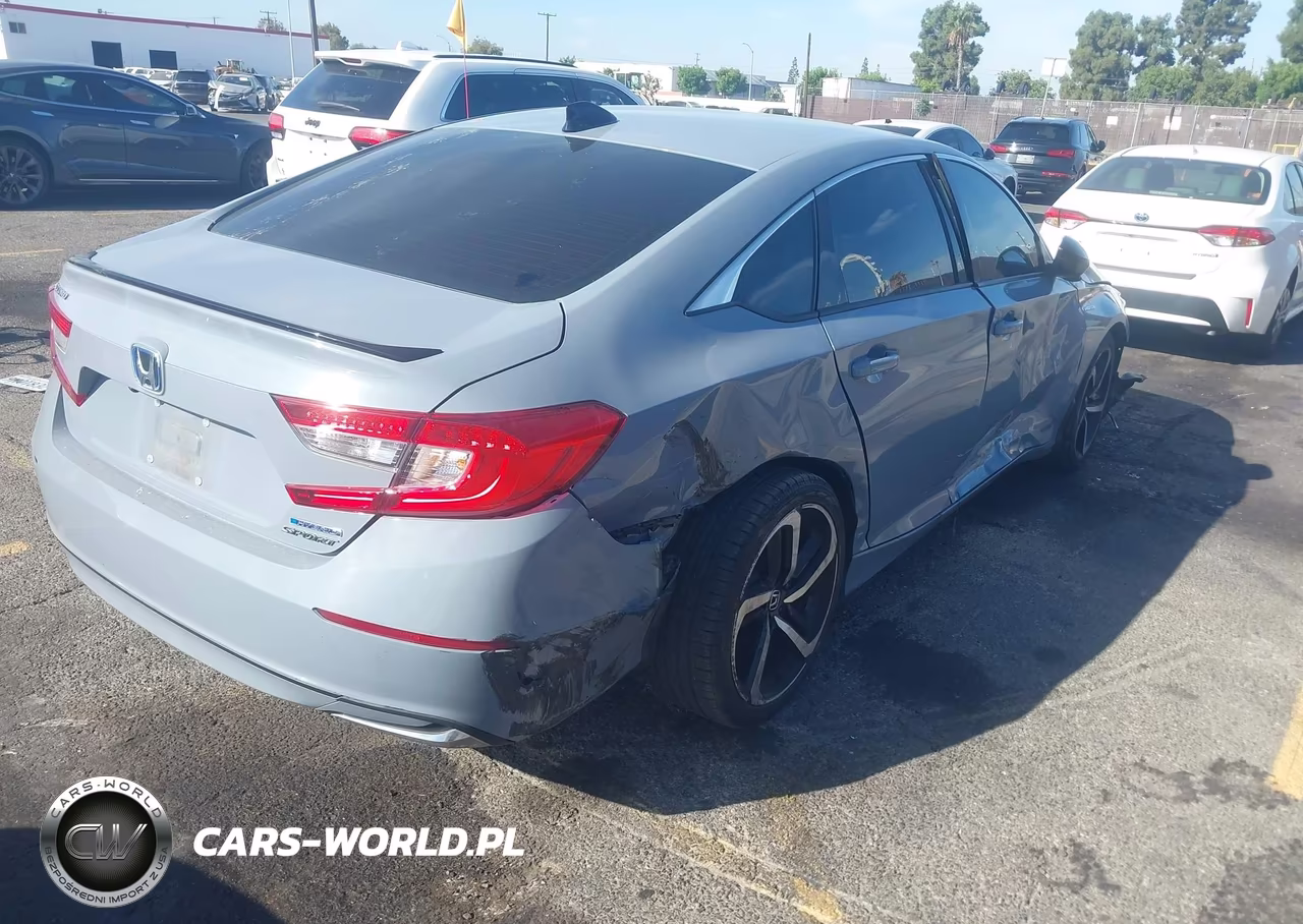 2022 Honda Accord Hybrid Sport VIN:1HGCV3F24NA045910 - 4