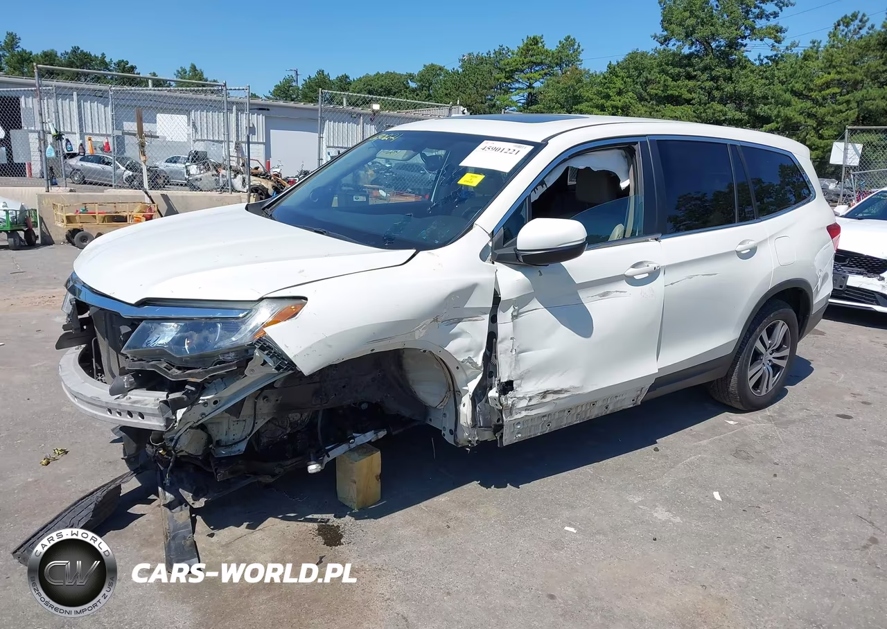 2016 Honda Pilot Ex-L VIN:5FNYF6H53GB107799 - 2