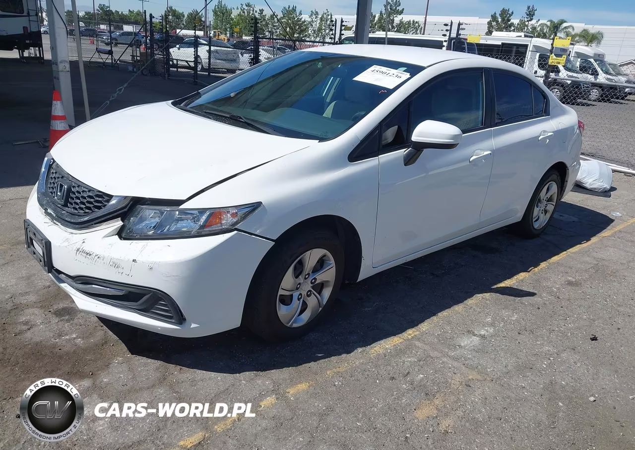 2015 Honda Civic Lx VIN:19XFB2F55FE704021 - 2
