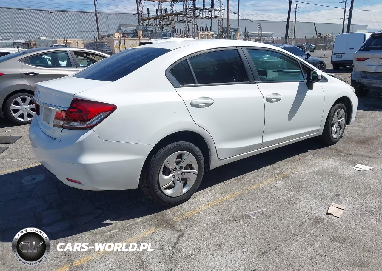 2015 Honda Civic Lx VIN:19XFB2F55FE704021 - 4