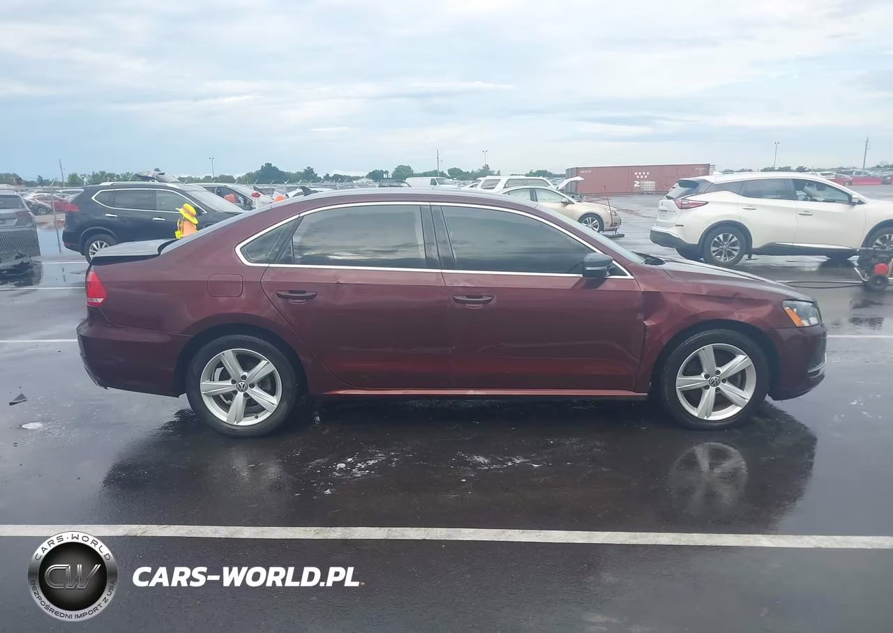 2013 Volkswagen Passat 2.0L Tdi Se VIN:1VWBN7A31DC031173 - 13