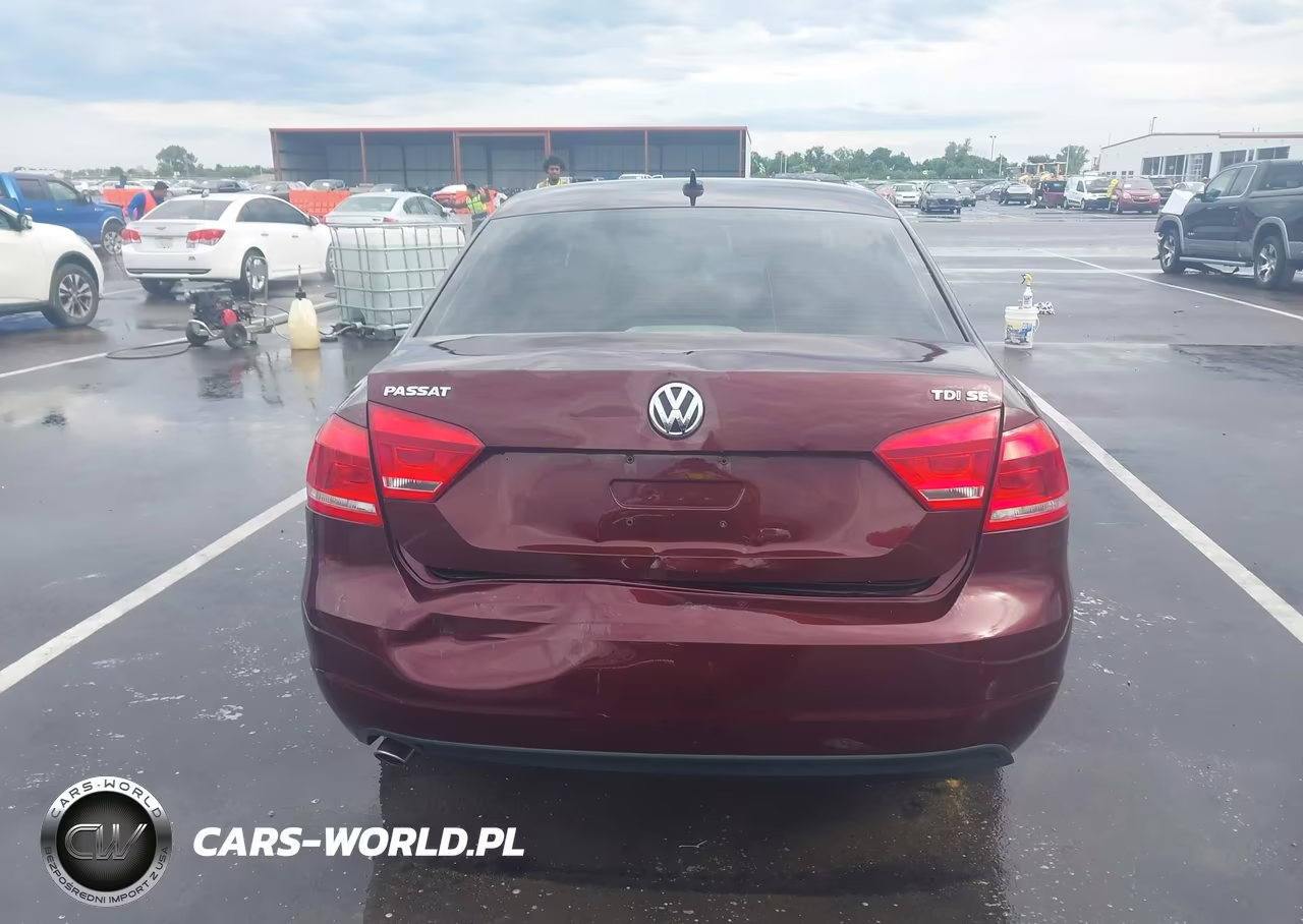 2013 Volkswagen Passat 2.0L Tdi Se VIN:1VWBN7A31DC031173 - 16