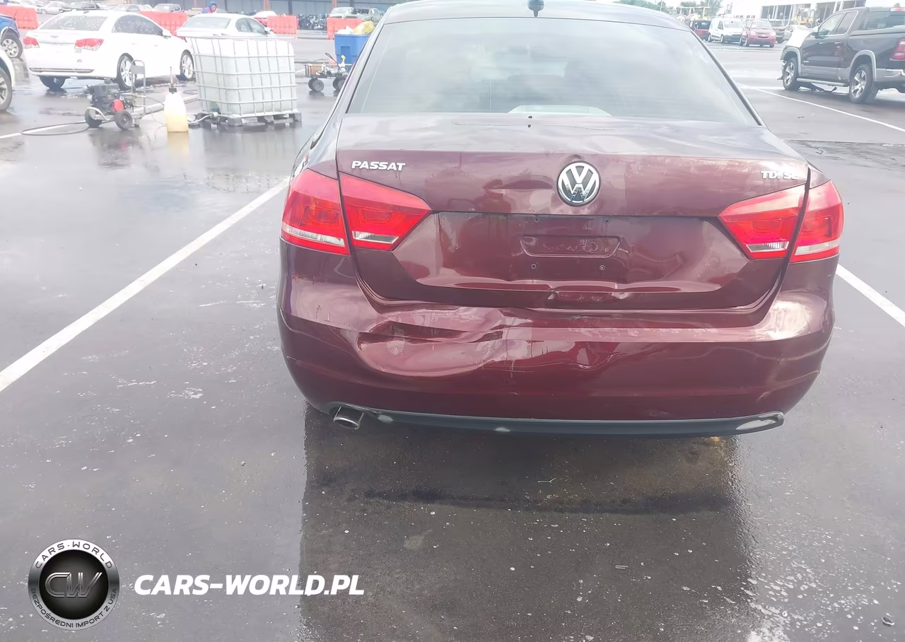 2013 Volkswagen Passat 2.0L Tdi Se VIN:1VWBN7A31DC031173 - 6