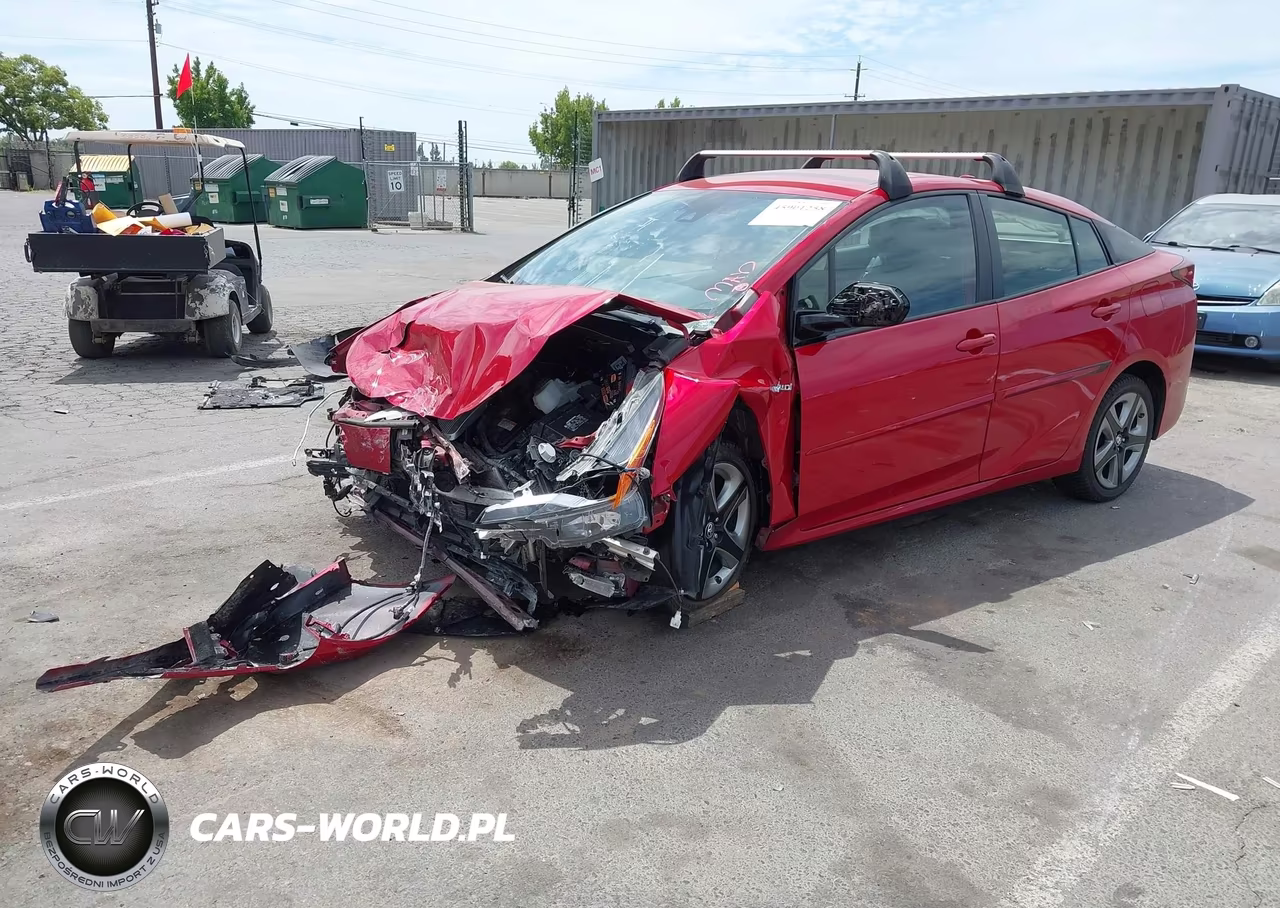 2020 Toyota Prius Xle VIN:JTDKARFUXL3117592 - 2