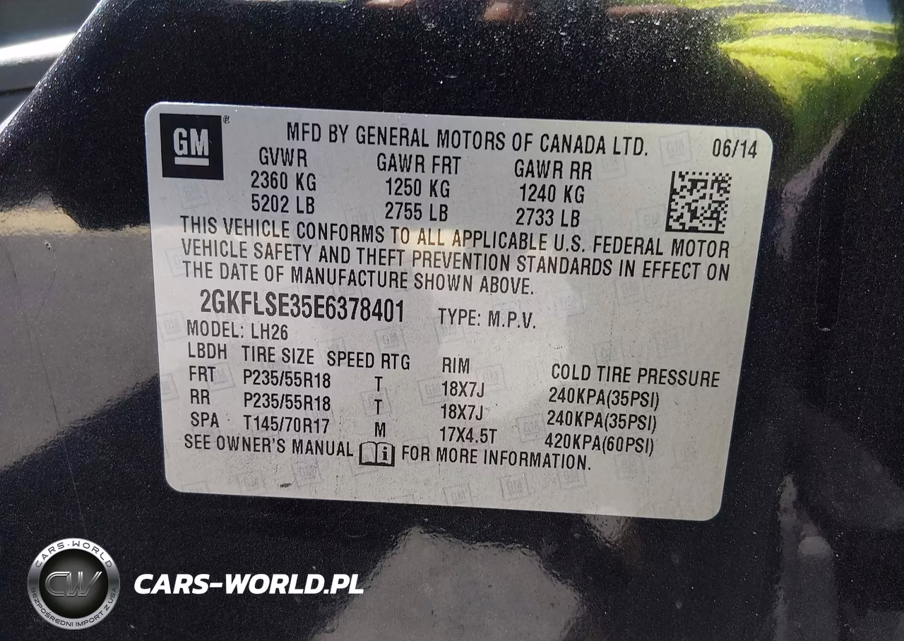 2014 GMC Terrain Slt-1 VIN:2GKFLSE35E6378401 - 9