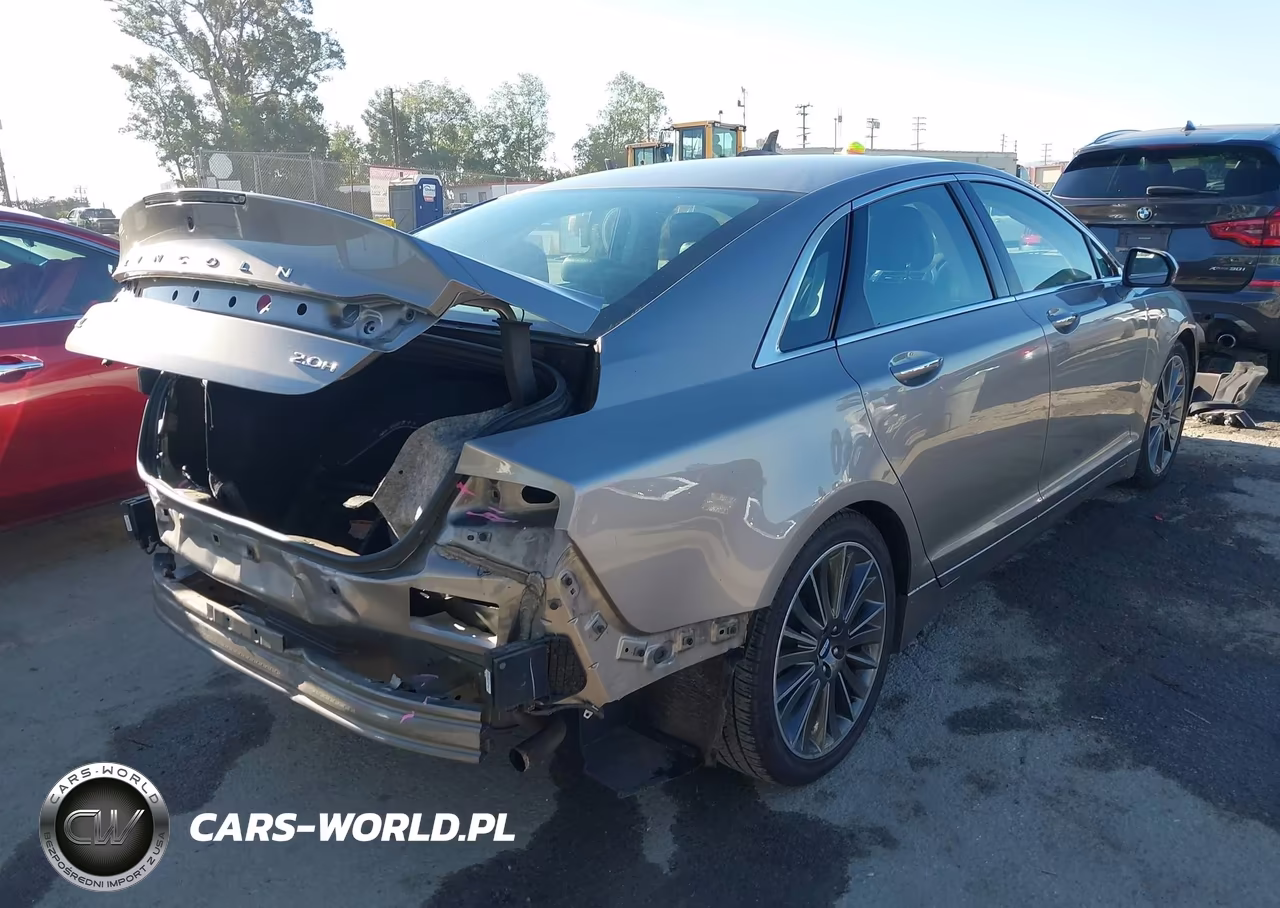 2016 Lincoln Mkz Hybrid VIN:3LN6L2LU2GR623606 - 4