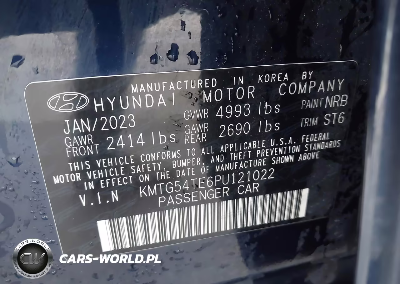2023 Genesis G70 3.3T Awd VIN:KMTG54TE6PU121022 - 9
