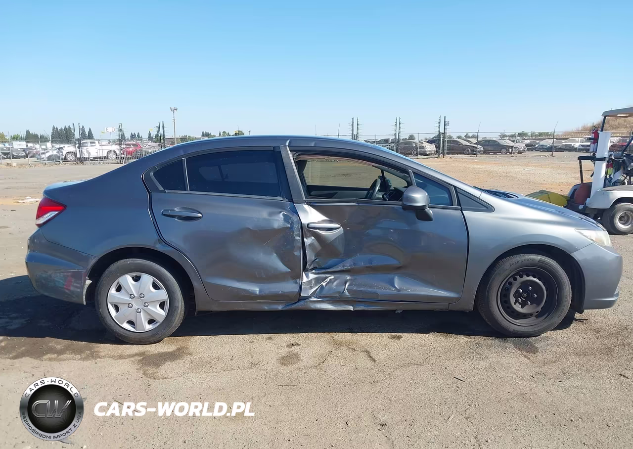 2013 Honda Civic Lx VIN:19XFB2F54DE207278 - 13