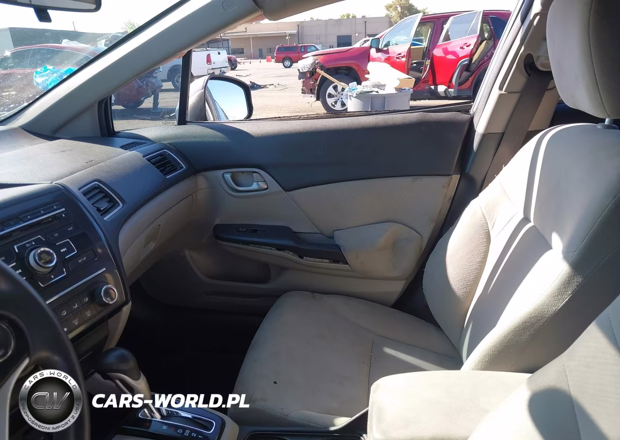2013 Honda Civic Lx VIN:19XFB2F54DE207278 - 5