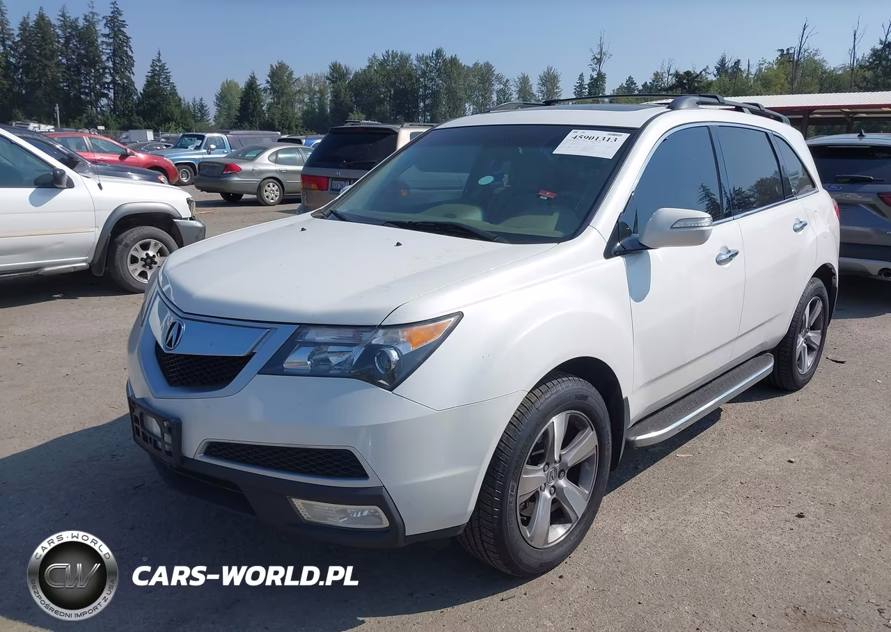 2012 Acura Mdx Technology Package VIN:2HNYD2H36CH517704 - 2