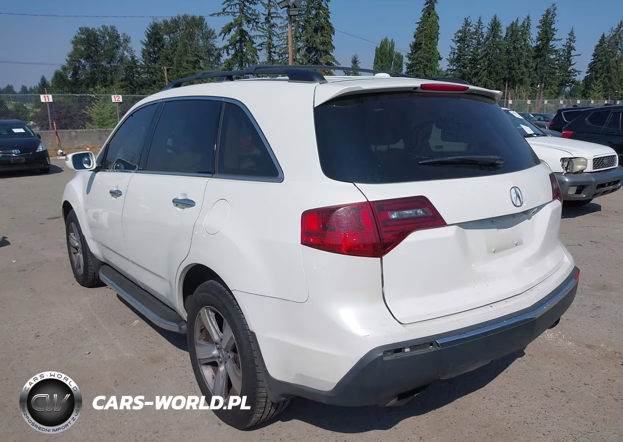 2012 Acura Mdx Technology Package VIN:2HNYD2H36CH517704 - 3