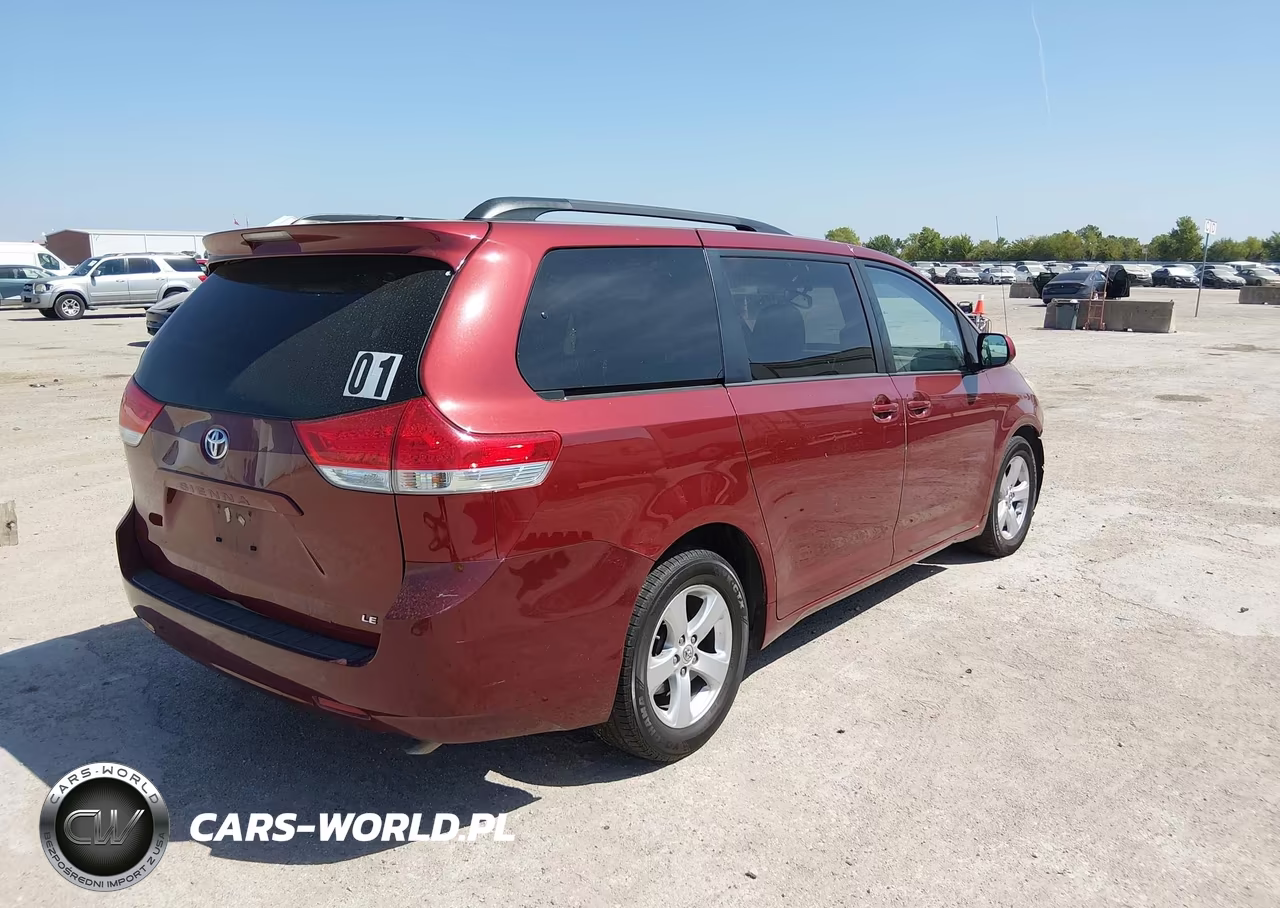 2014 Toyota Sienna Le V6 8 Passenger VIN:5TDKK3DC9ES441705 - 4