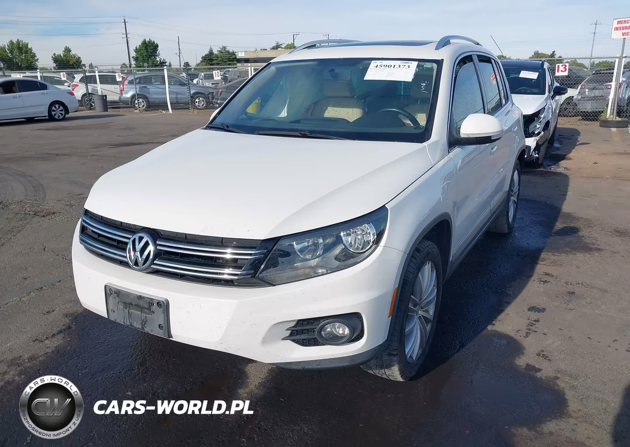 2013 Volkswagen Tiguan Se VIN:WVGBV3AX4DW609856 - 2