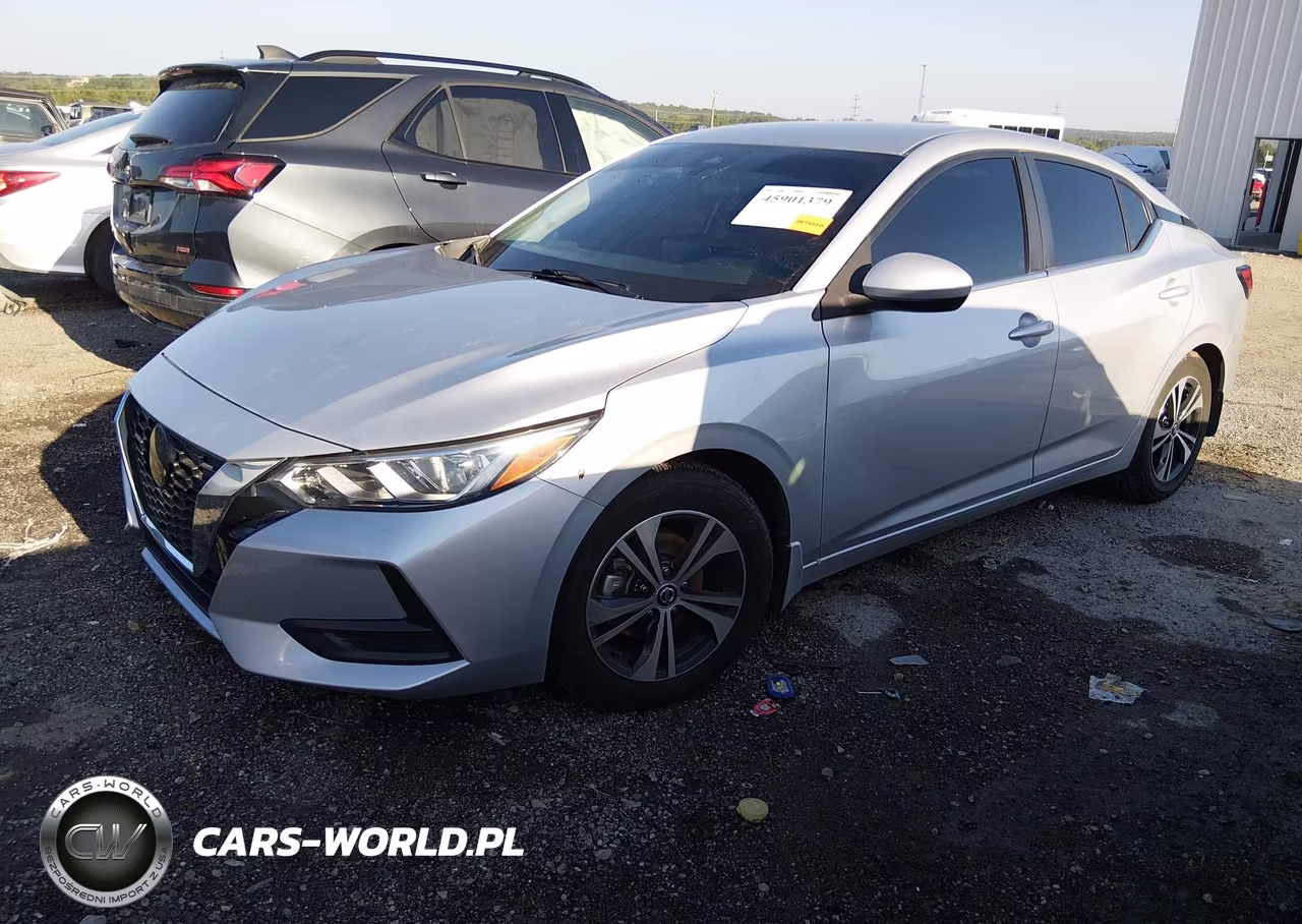 2021 Nissan Sentra Sv Xtronic Cvt VIN:3N1AB8CV2MY309911 - 2
