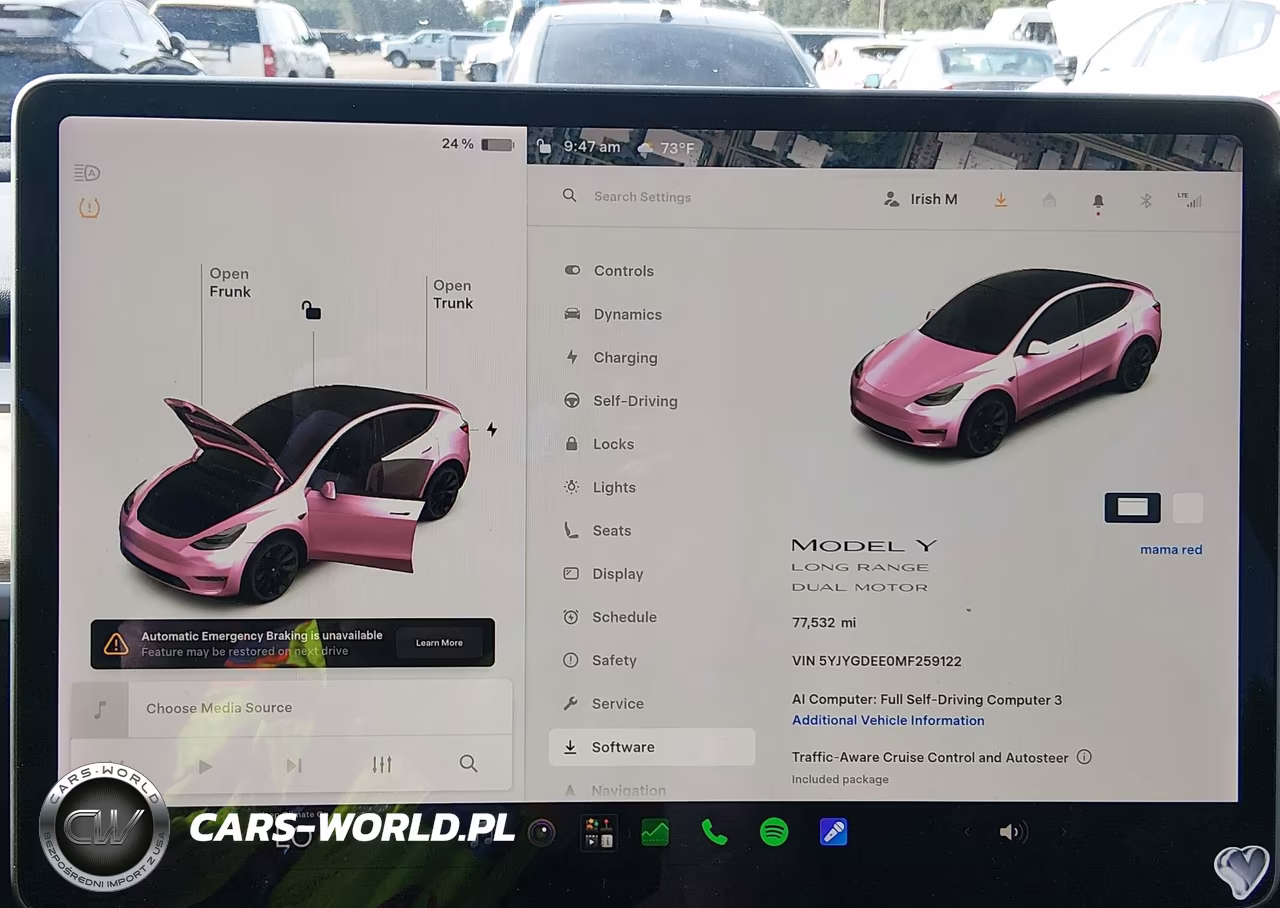 2021 Tesla Model Y Long Range Dual Motor All-Wheel Drive VIN:5YJYGDEE0MF259122 - 19