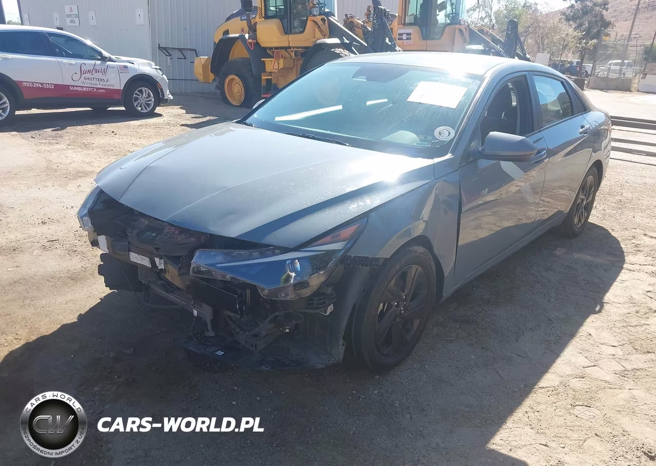 2021 Hyundai Elantra Sel VIN:KMHLS4AG2MU211611 - 2