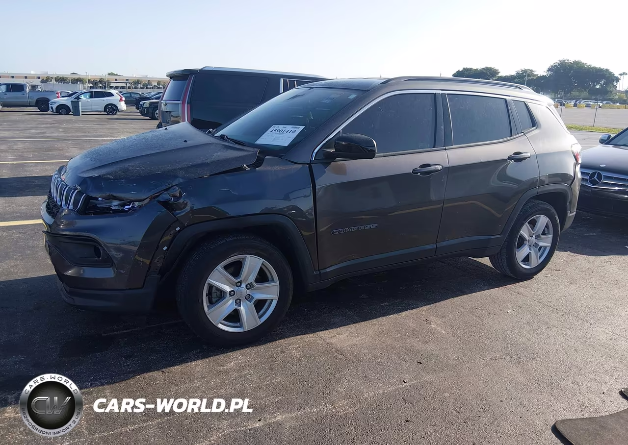 2022 Jeep Compass Latitude Fwd VIN:3C4NJCBB9NT136978 - 2