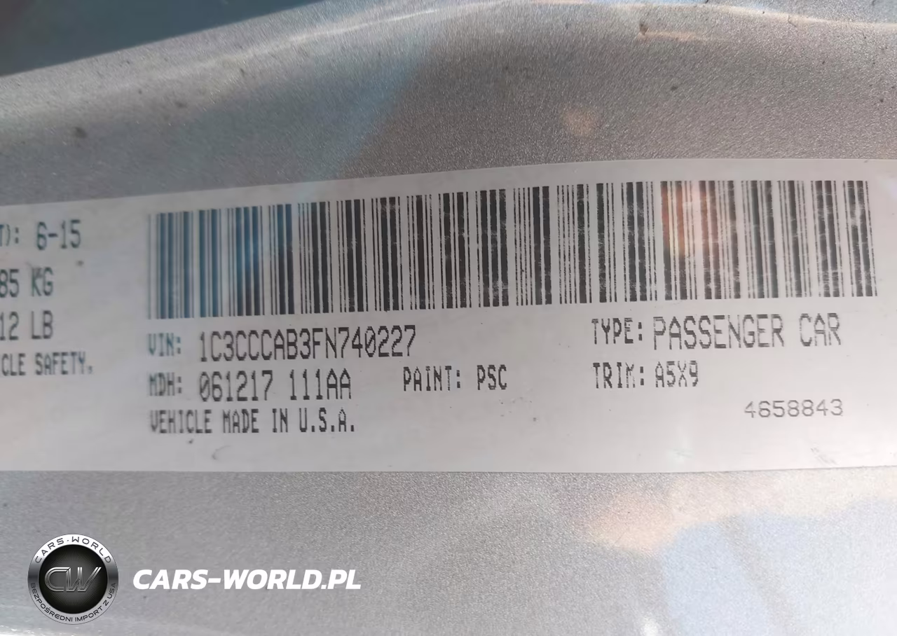 2015 Chrysler 200 Limited VIN:1C3CCCAB3FN740227 - 9