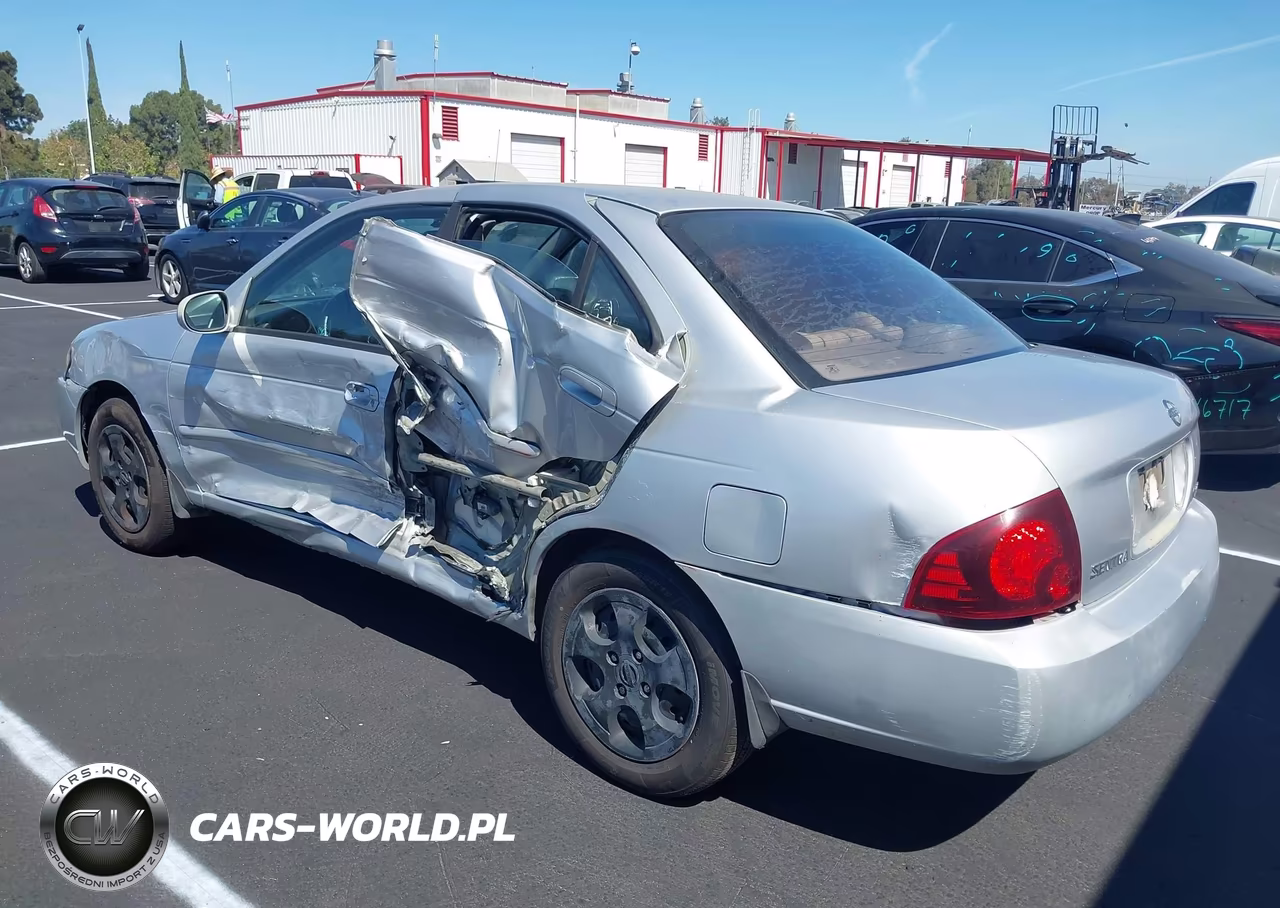 2006 Nissan Sentra 1.8S VIN:3N1CB51D16L628895 - 3