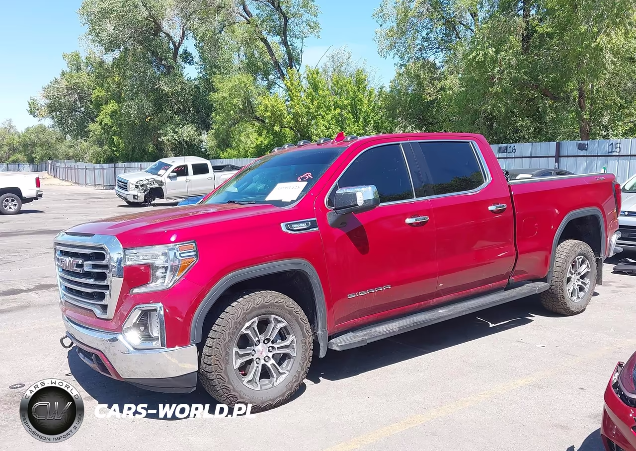 2020 GMC Sierra 1500 Slt VIN:1GTU9DET5LZ277020 - 2