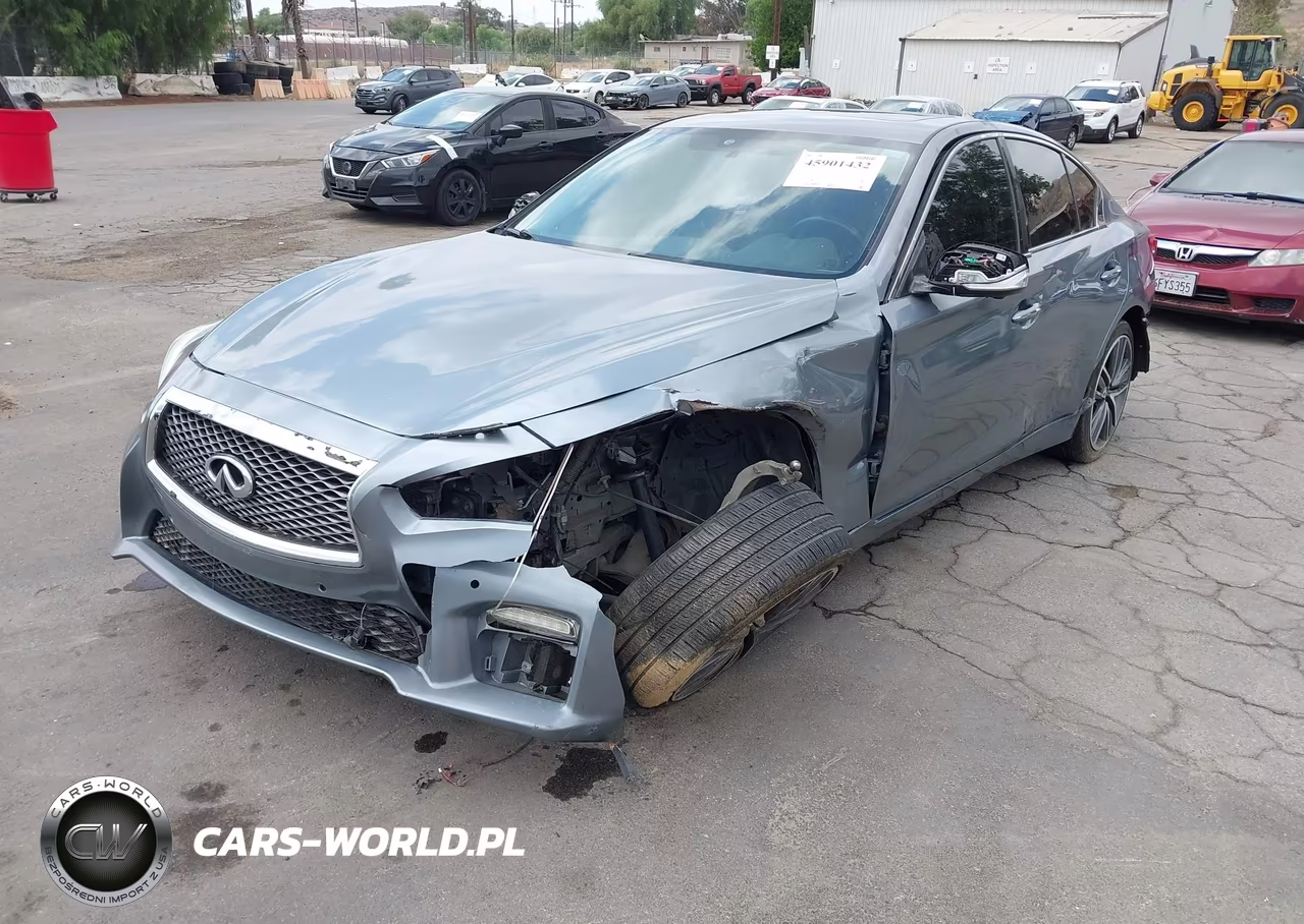 2015 Infiniti Q50 Sport VIN:JN1BV7AP2FM353410 - 2
