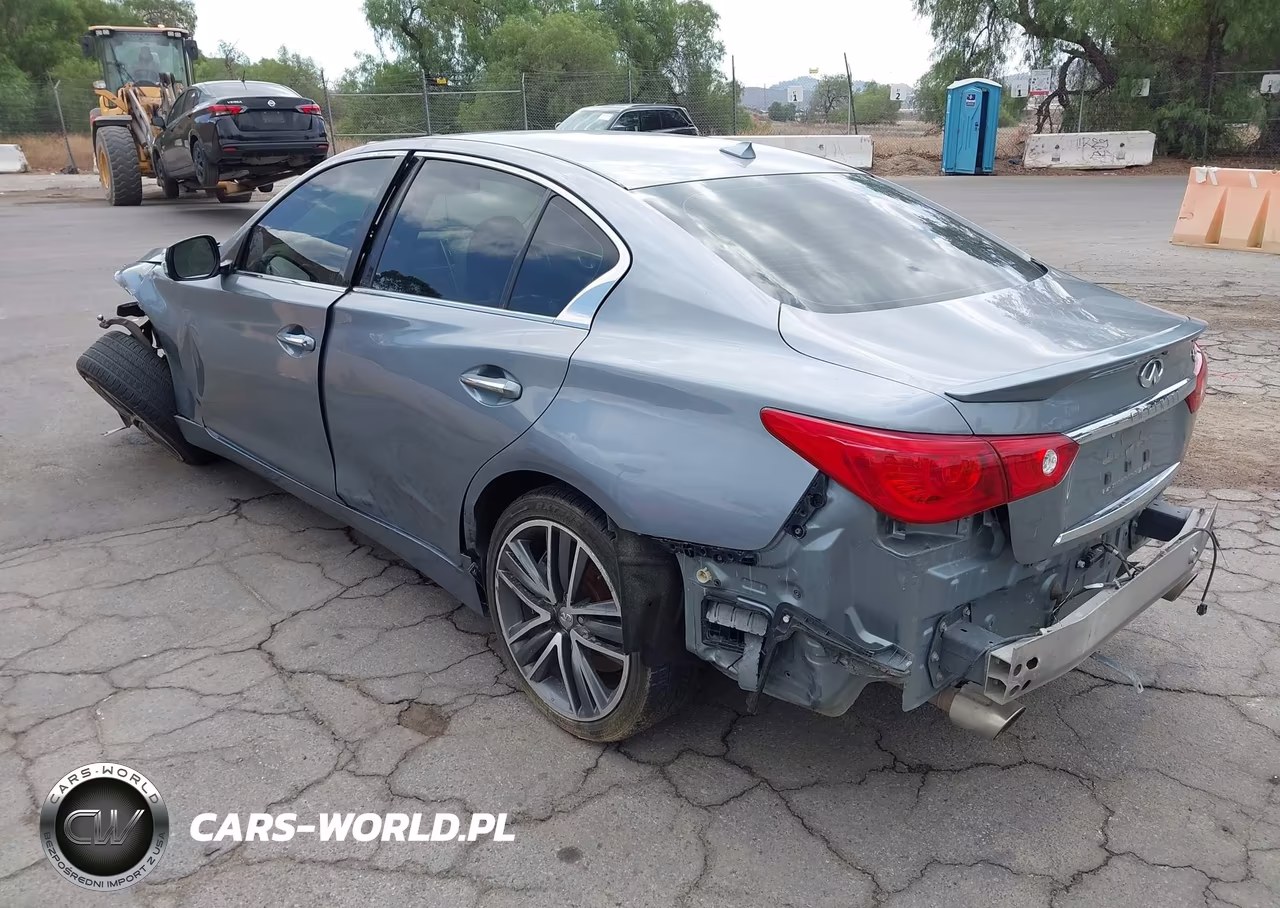 2015 Infiniti Q50 Sport VIN:JN1BV7AP2FM353410 - 3