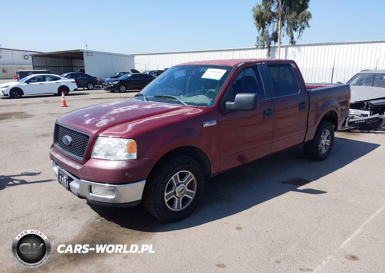 2005 Ford F-150 Lariat-Xlt VIN:1FTPW12535KE92496 - 2