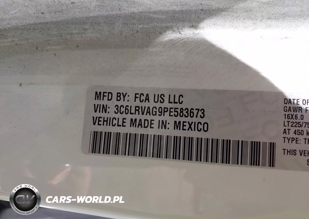 2023 Ram Promaster 1500 Low Roof 136 Wb VIN:3C6LRVAG9PE583673 - 9