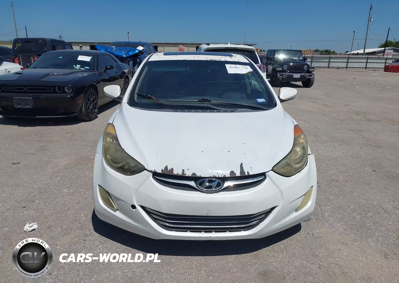 2012 Hyundai Elantra Limited VIN:5NPDH4AE0CH144845 - 12