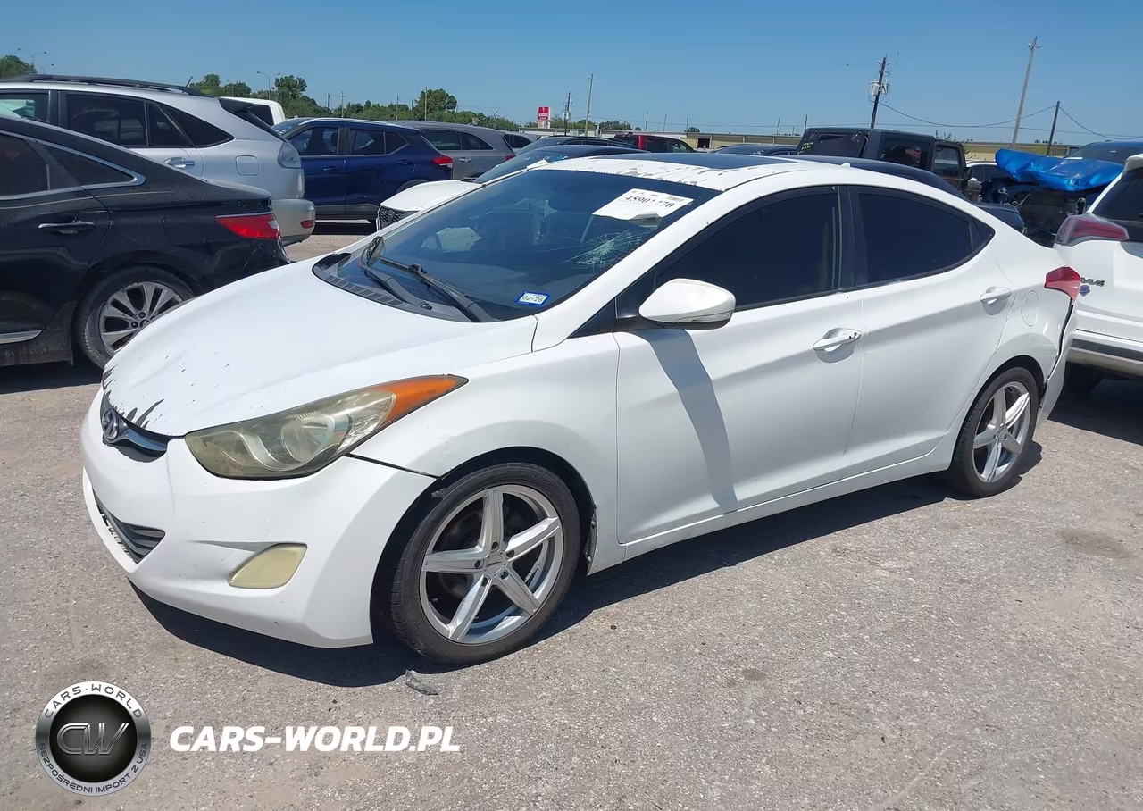 2012 Hyundai Elantra Limited VIN:5NPDH4AE0CH144845 - 2