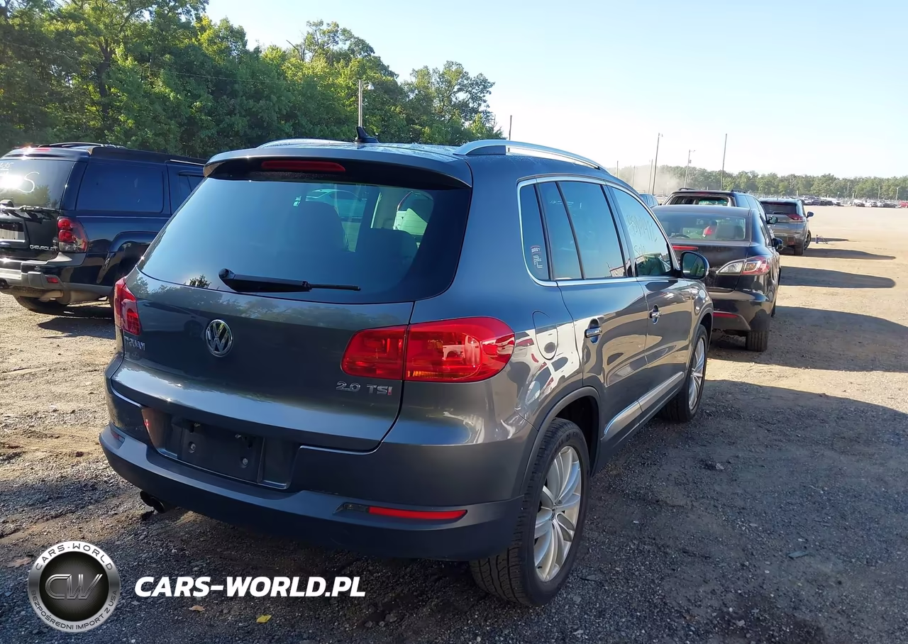 2014 Volkswagen Tiguan Se VIN:WVGAV3AX5EW518835 - 4