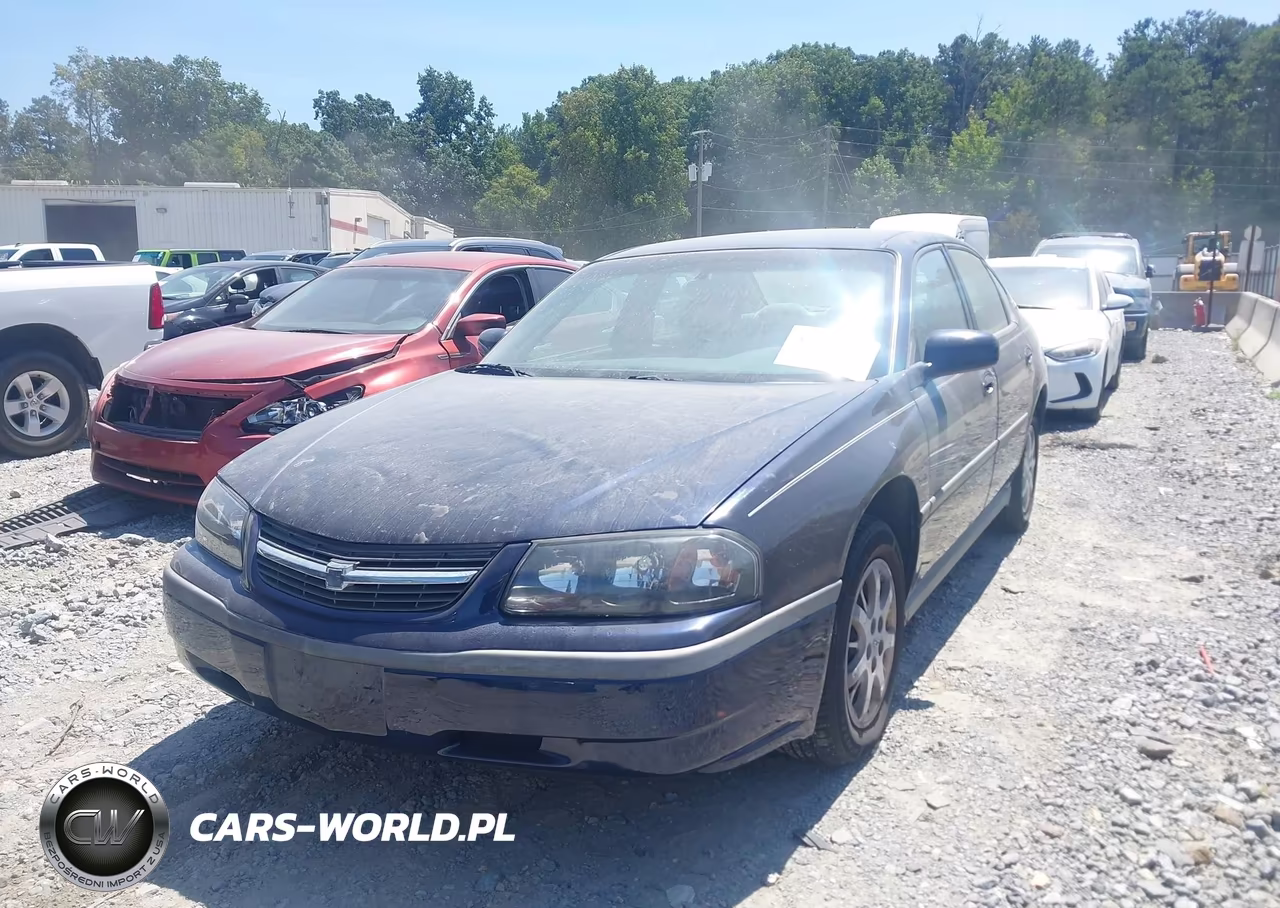 2001 Chevrolet Impala VIN:2G1WF52E819268566 - 2