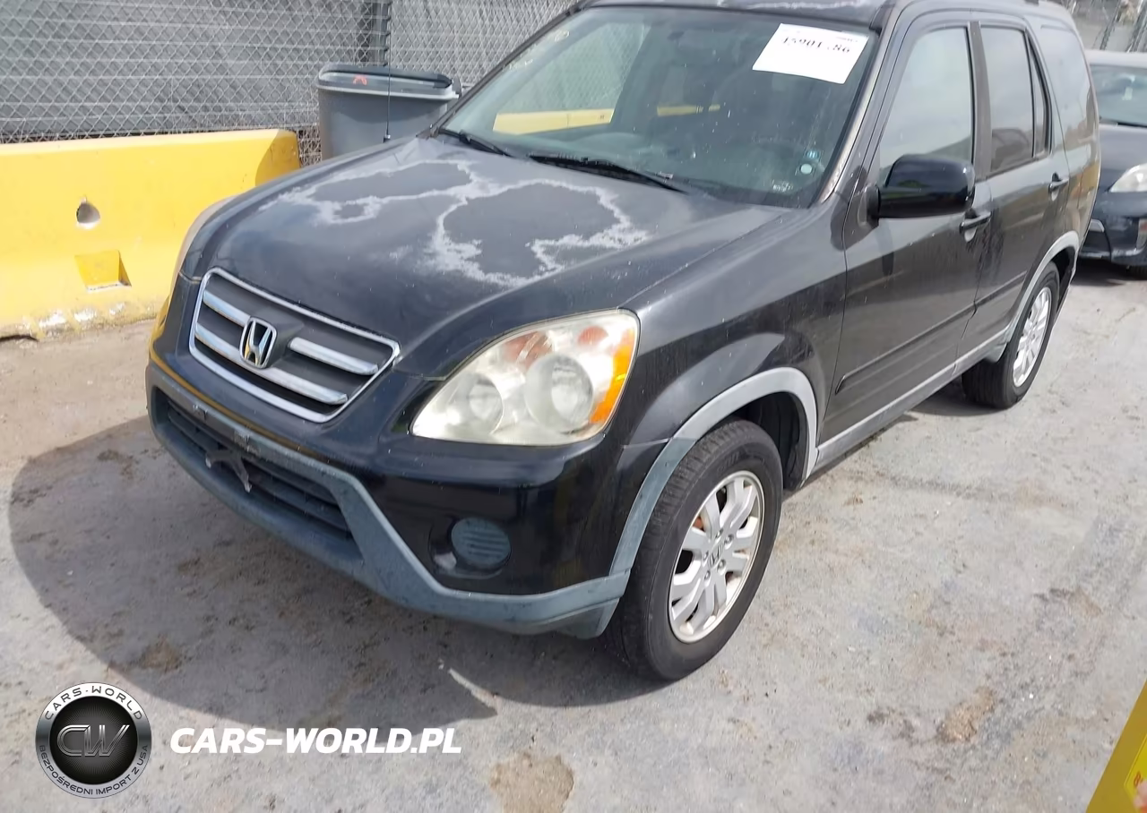 2006 Honda Cr-V Se VIN:JHLRD78996C019650 - 2