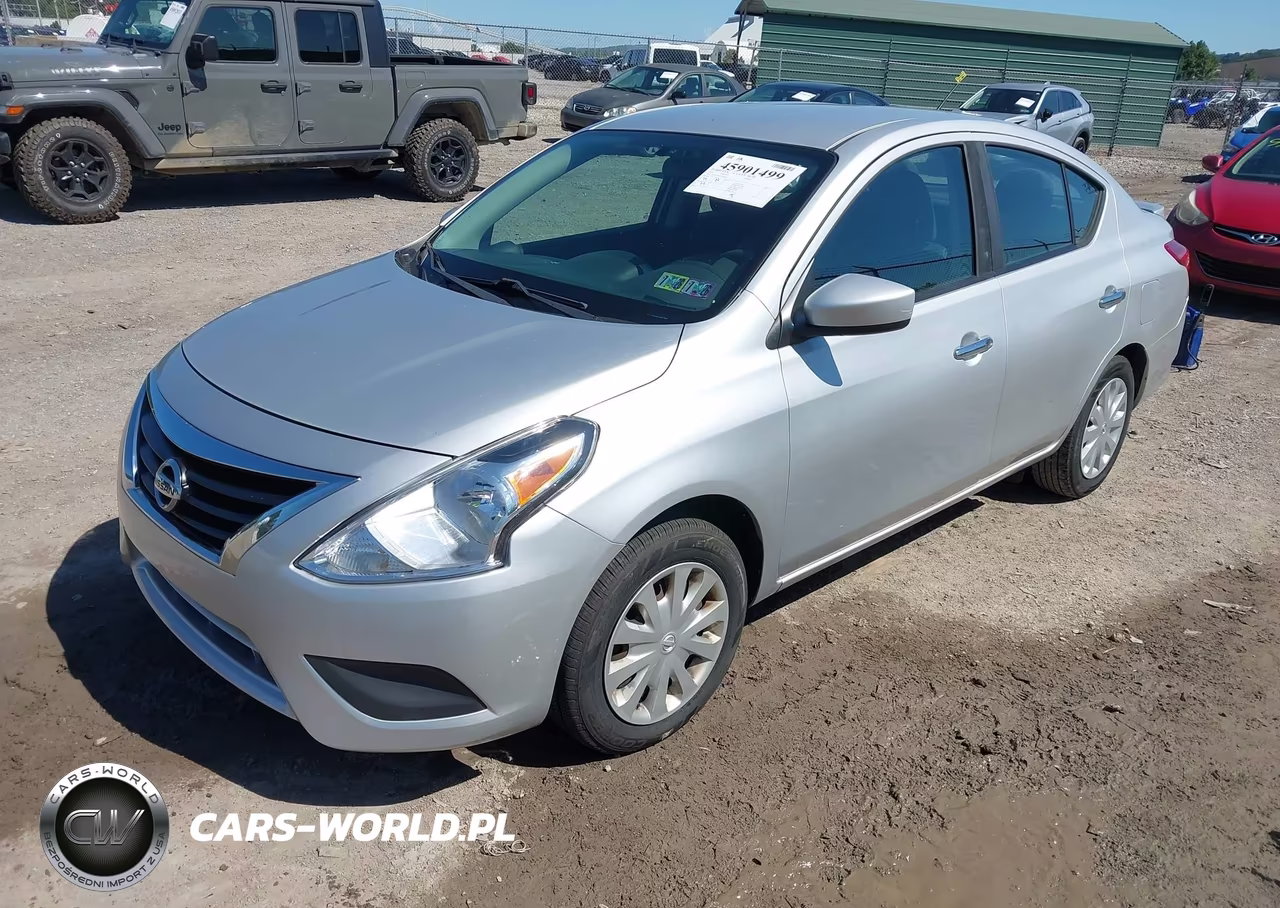 2016 Nissan Versa 1.6 S-1.6 S+-1.6 Sl-1.6 Sv VIN:3N1CN7AP2GL895834 - 2