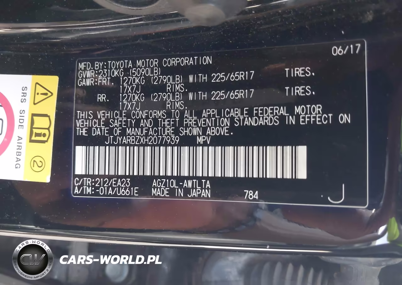 2017 Lexus Nx 200T VIN:JTJYARBZXH2077939 - 9