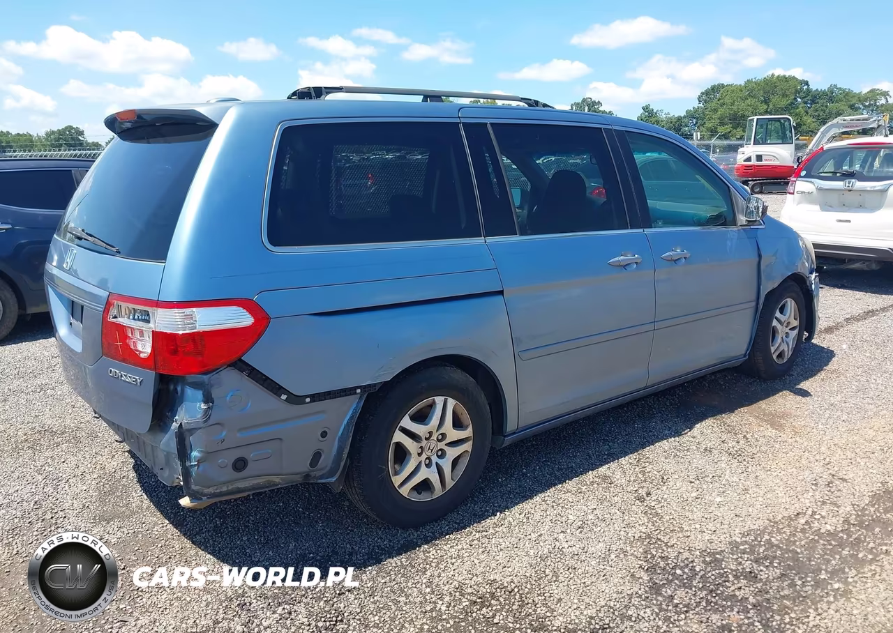 2005 Honda Odyssey Ex-L VIN:5FNRL38755B060091 - 4