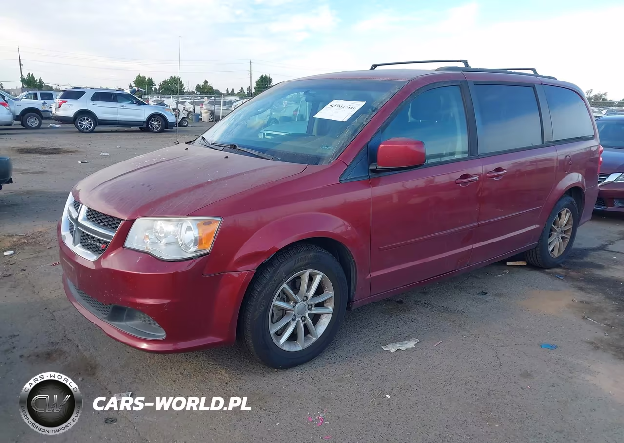 2016 Dodge Grand Caravan Sxt VIN:2C4RDGCG5GR273643 - 2