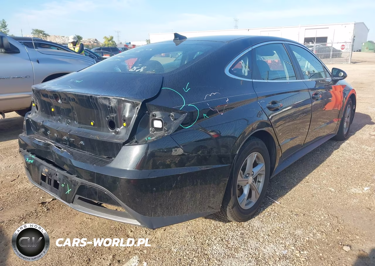 2020 Hyundai Sonata Se VIN:5NPEG4JA8LH053830 - 4