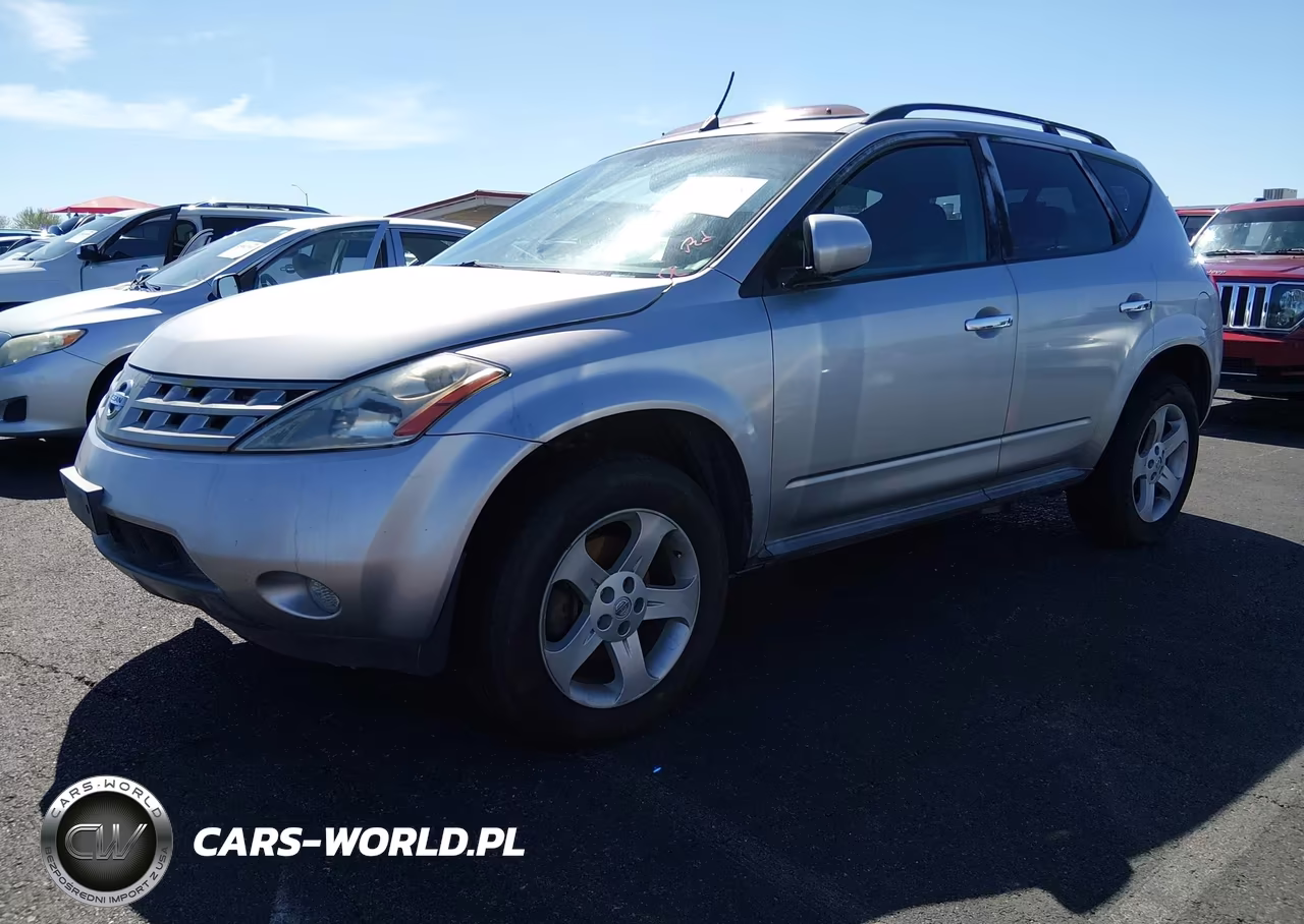 2005 Nissan Murano Sl VIN:JN8AZ08TX5W322212 - 2