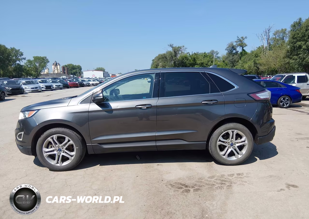 2017 Ford Edge Titanium VIN:2FMPK4K96HBC44401 - 14