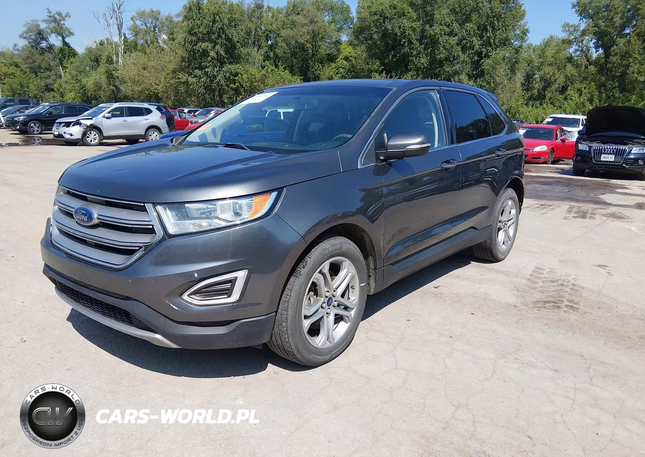 2017 Ford Edge Titanium VIN:2FMPK4K96HBC44401 - 2