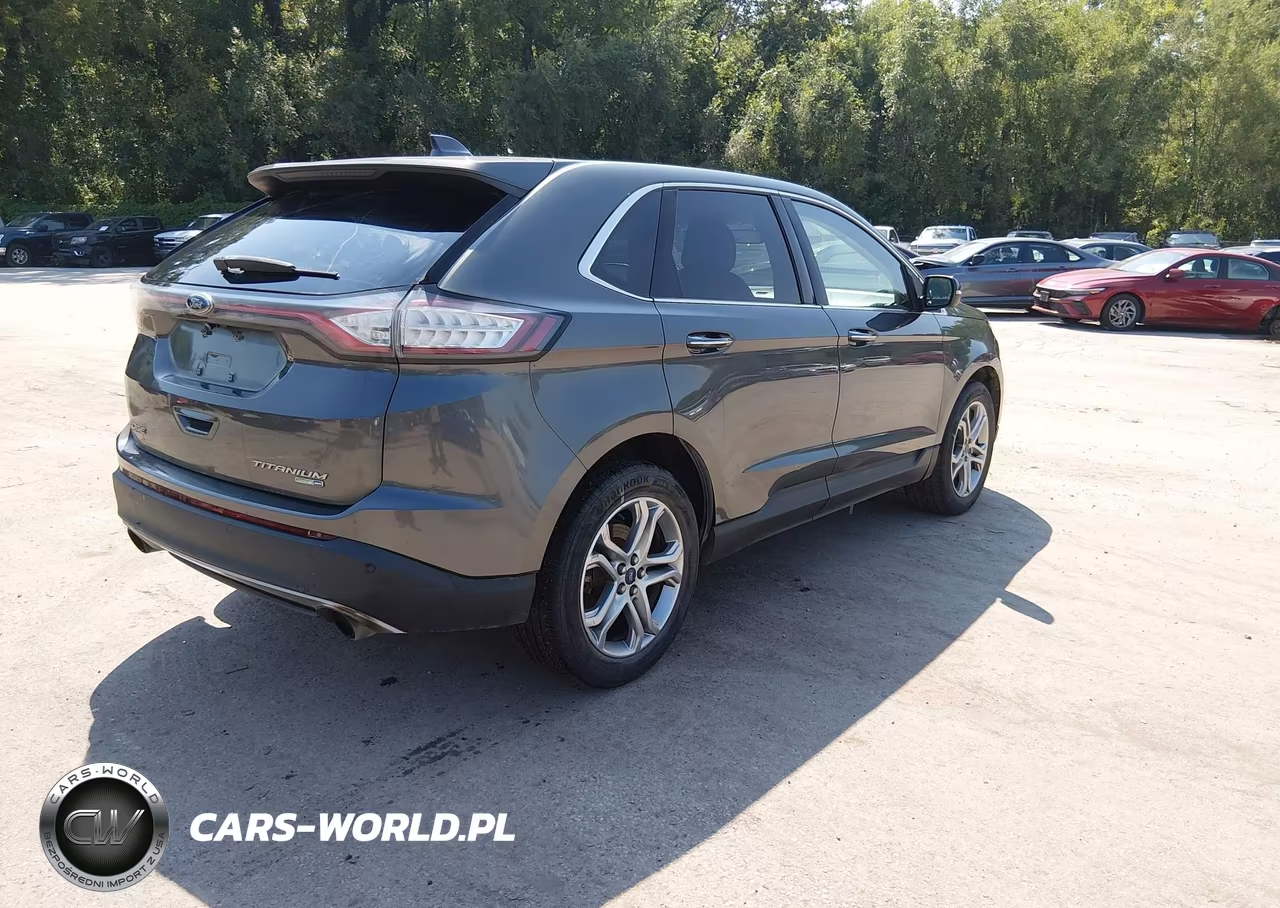 2017 Ford Edge Titanium VIN:2FMPK4K96HBC44401 - 4