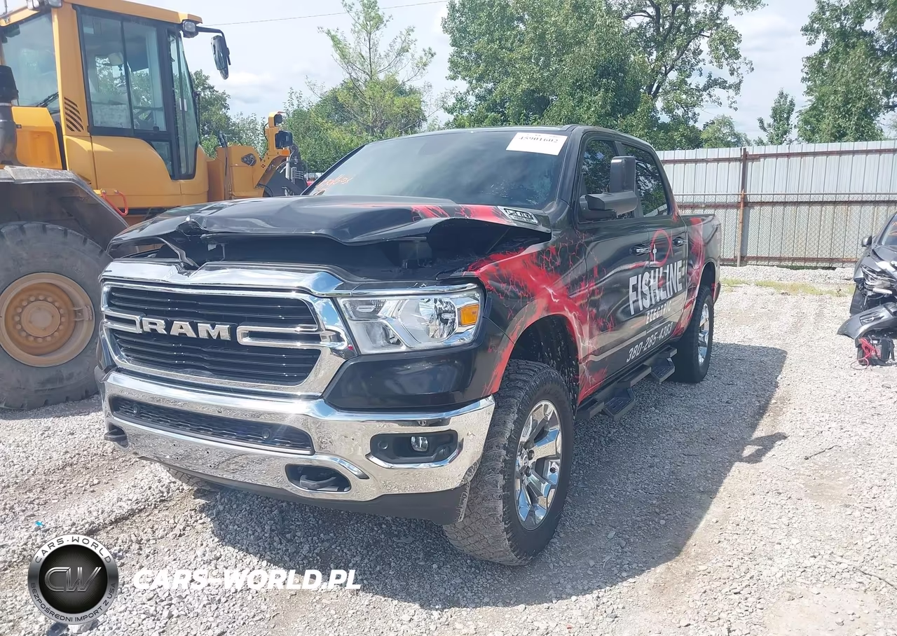 2020 Ram 1500 Big Horn 4X4 5'7 Box VIN:1C6SRFFT7LN310020 - 2