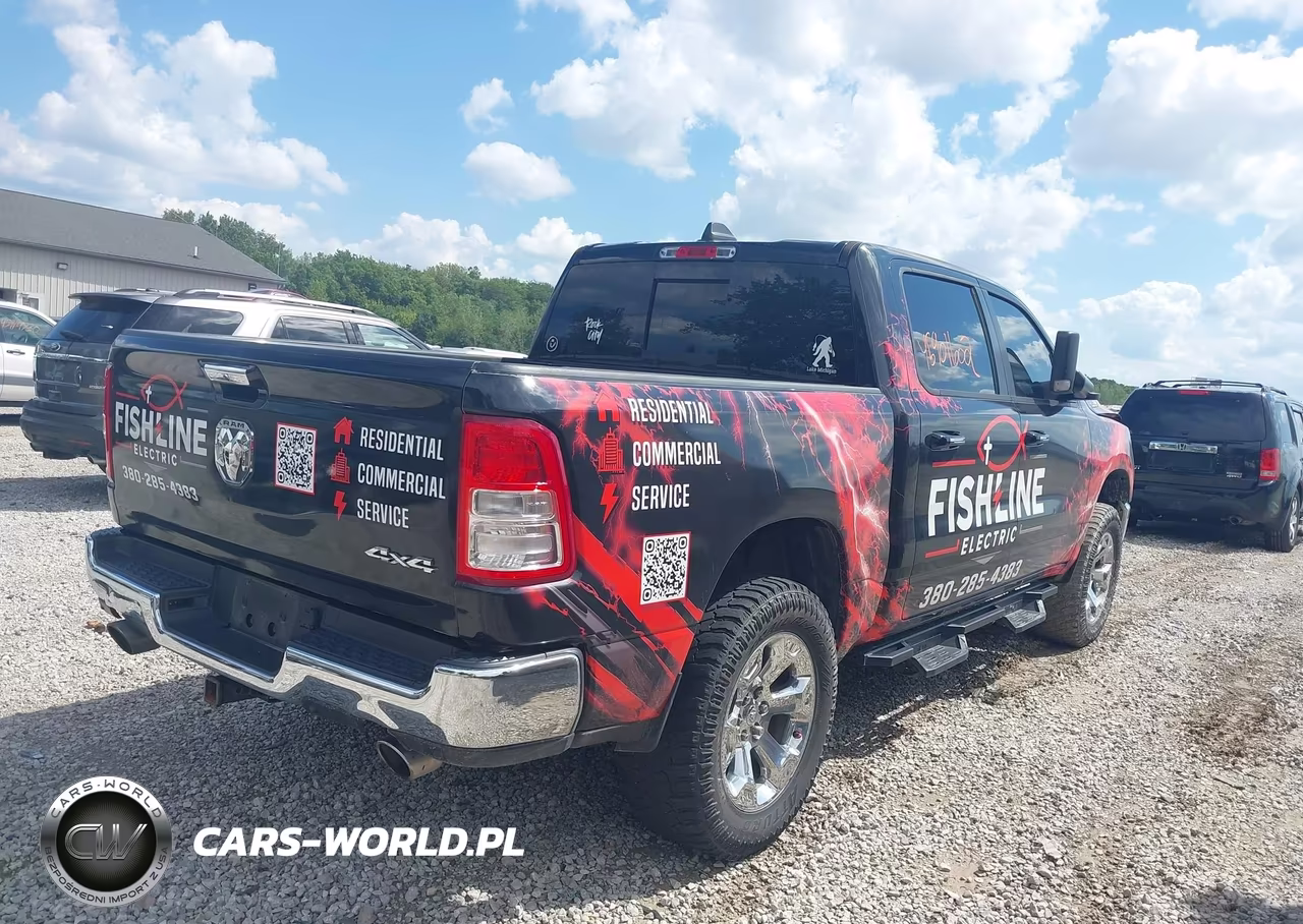 2020 Ram 1500 Big Horn 4X4 5'7 Box VIN:1C6SRFFT7LN310020 - 4