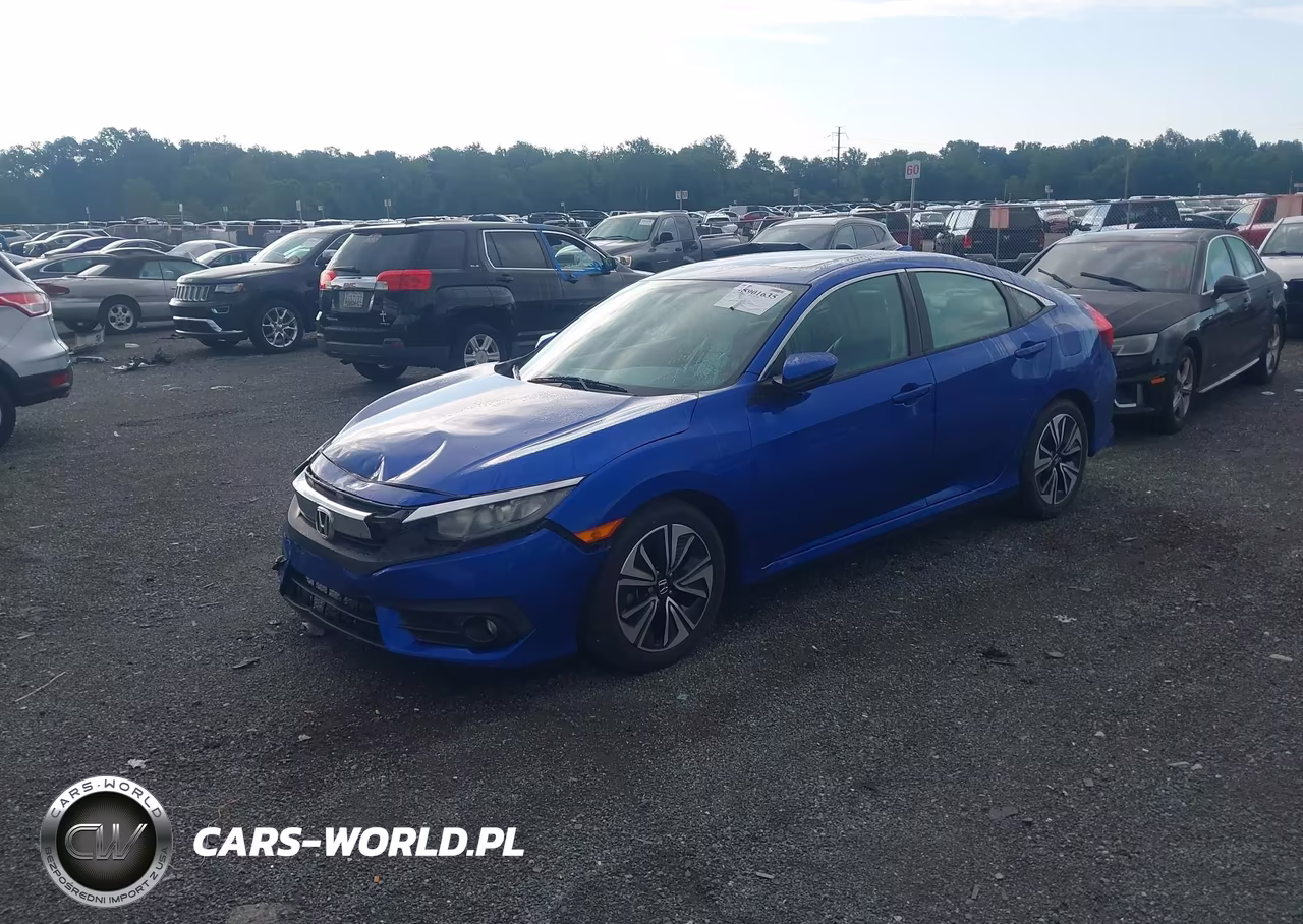 2016 Honda Civic Ex-L VIN:2HGFC1F74GH657872 - 2