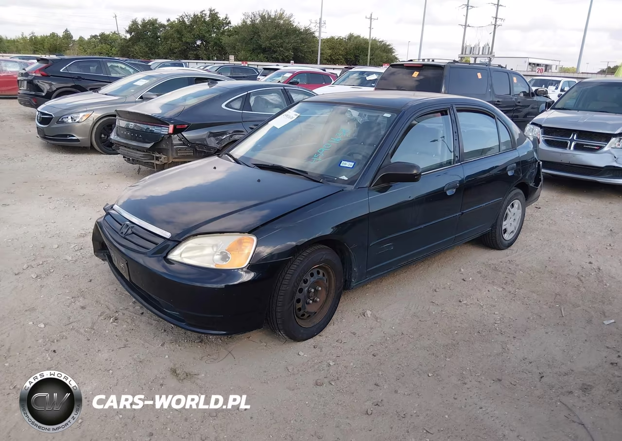 2001 Honda Civic Lx VIN:JHMES16581S011468 - 2